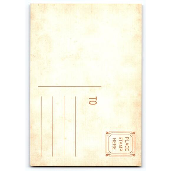 Vintage Halloween Haunted House Photochrome Postcard 5.5x4 Litho - Picture 2 of 2